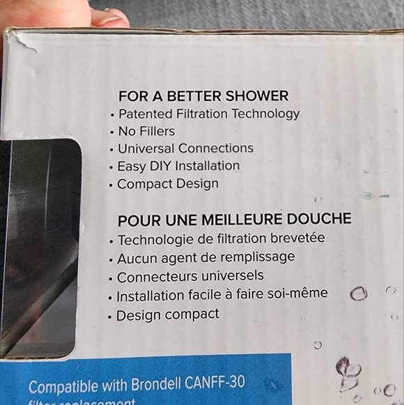 Brondell VivaSpring Compact Shower Filter - Picture 2 of 6